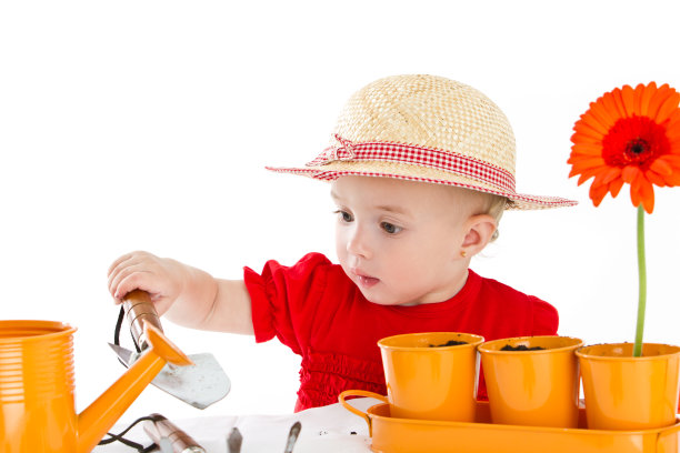 可爱的小园丁图片下载