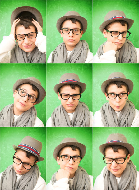 潮人少年的脸图片下载