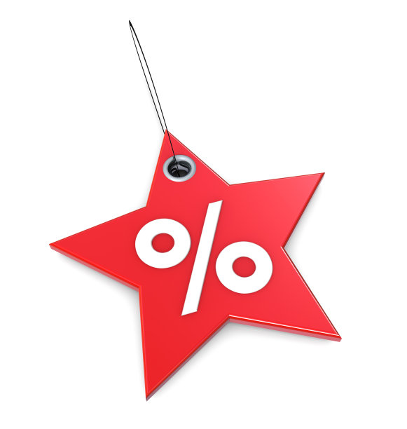 价格标签上的百分比图片下载