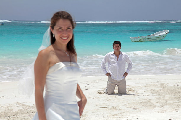 海滩婚礼图片下载