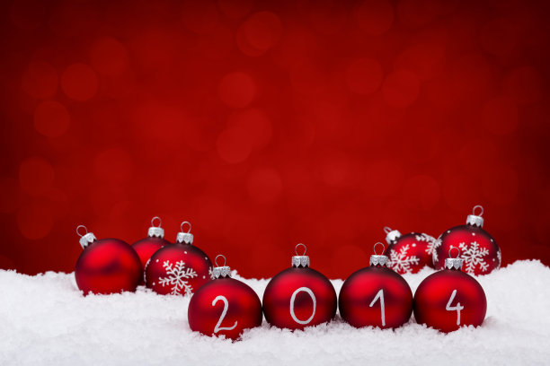 2014年的装饰物图片下载