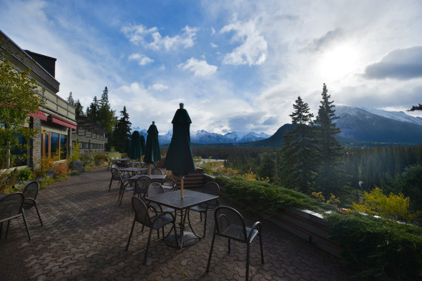 美丽的班夫国家公园图片下载