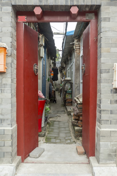 典型的北京胡同图片下载