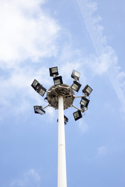 体育馆的灯光图片下载