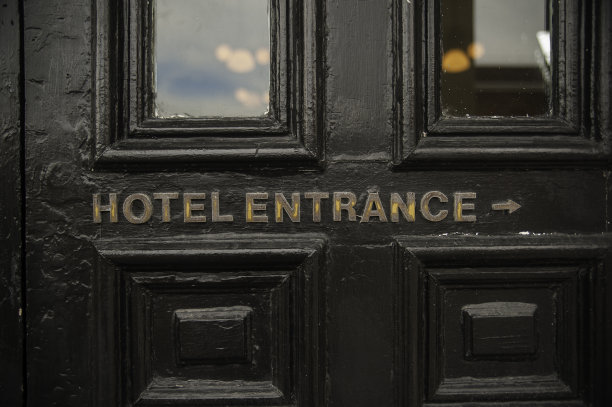 酒店入口图片下载