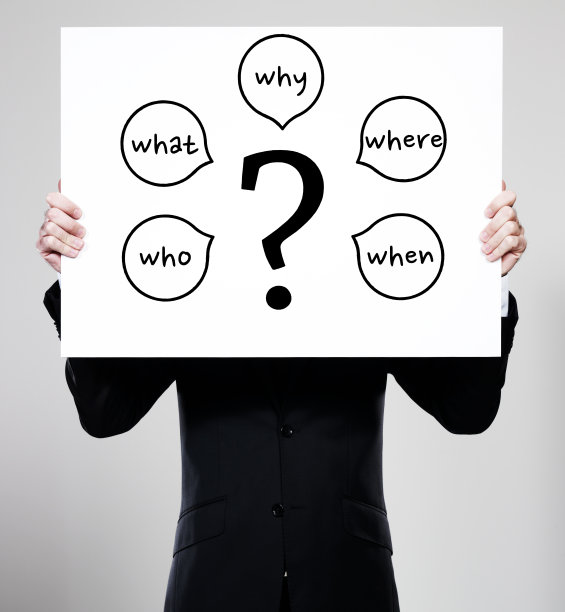 五个W -问号和以W开头的问题图片下载