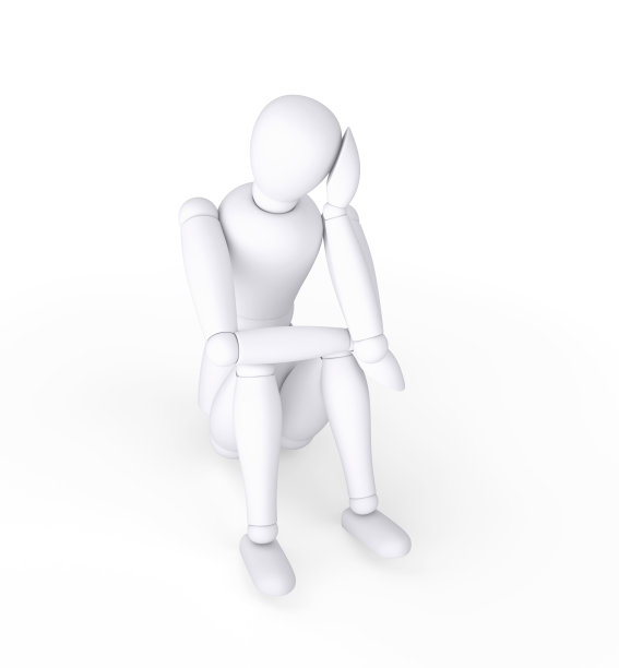 抑郁症的概念图片下载