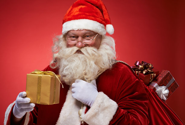 迷人的圣诞老人图片下载