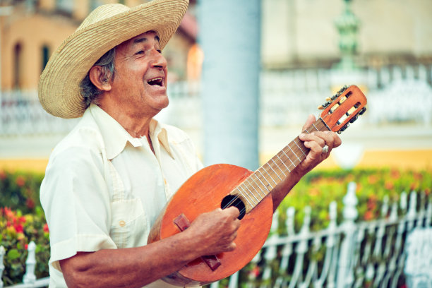 音乐家与曼陀林图片下载