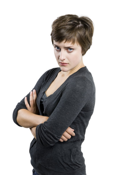 担心年轻的女人图片下载