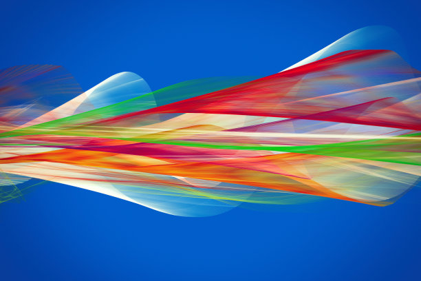 五颜六色的光束图片下载