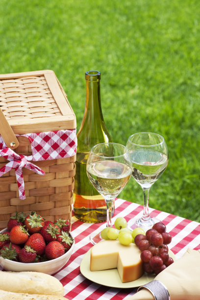 野餐篮子传播图片下载