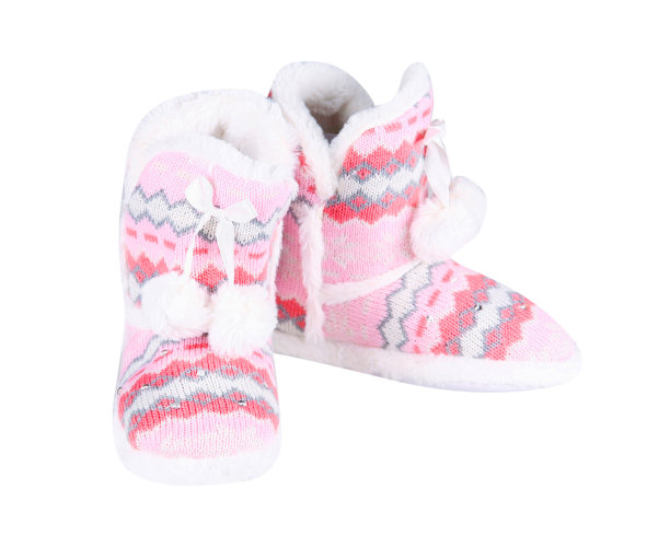 温暖的针织鞋图片下载