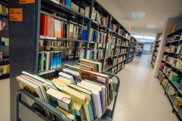 室内的图书馆图片下载