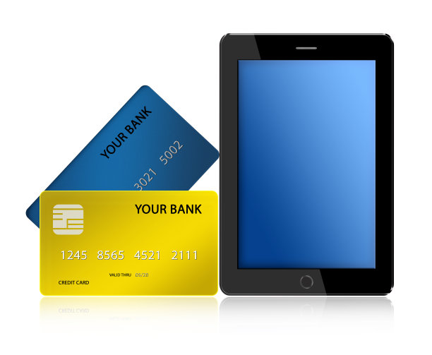 手机银行的概念图片下载