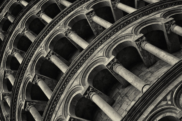 比萨斜塔的细节图片下载