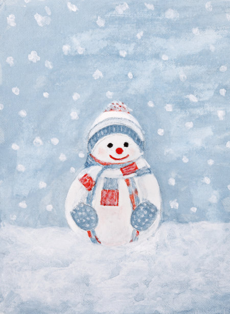 雪人图片下载