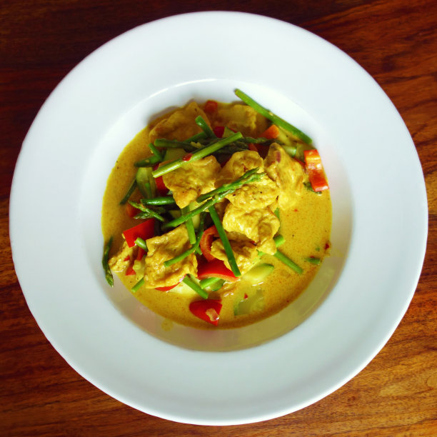 美味的亚洲纯素食品图片下载