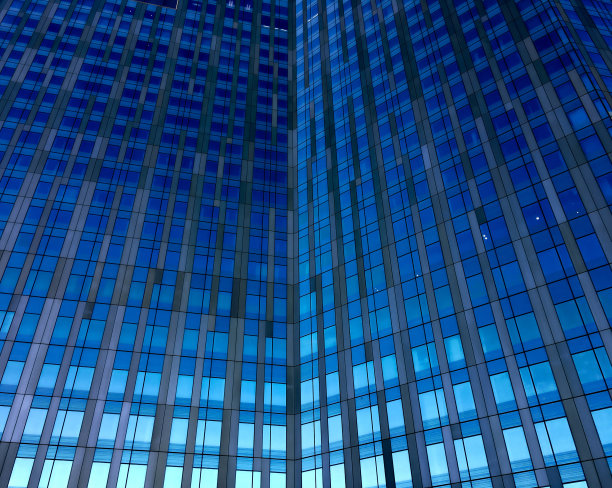 建筑有镜面覆面图片下载