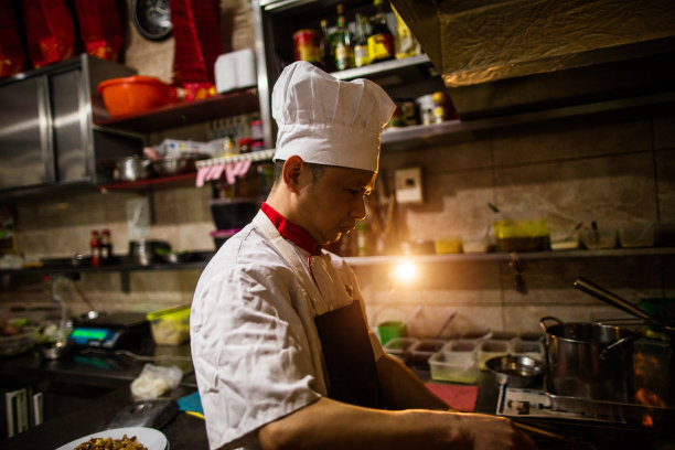 工作场所的厨师图片下载