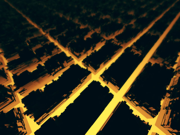 晚上的城市图片下载