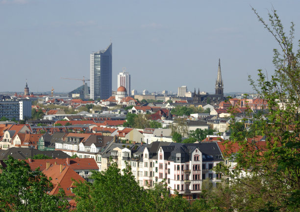 莱比锡全景图片下载