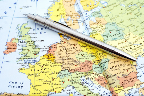 西欧地图图片下载