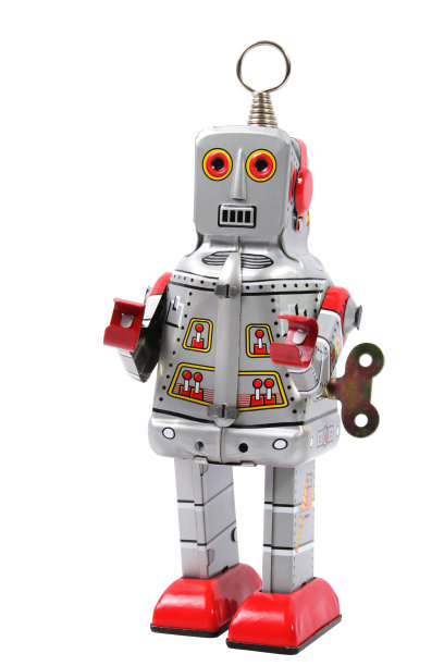 复古的空间机器人图片下载