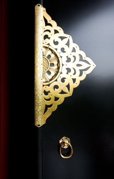 日本大门上的装饰图片下载