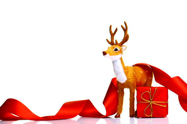 节日的驯鹿图片下载