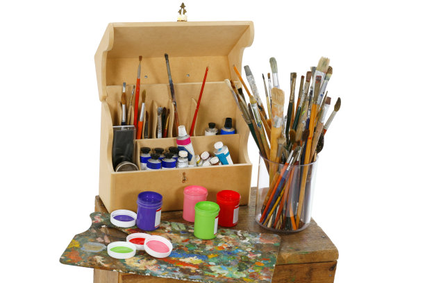 绘画工具图片下载