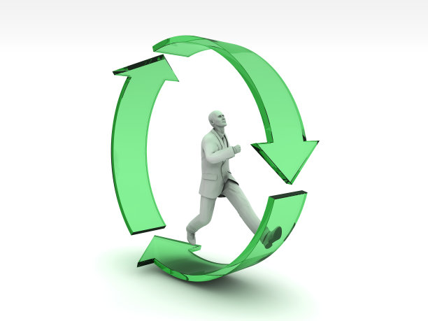 商人及循环再造图标图片下载