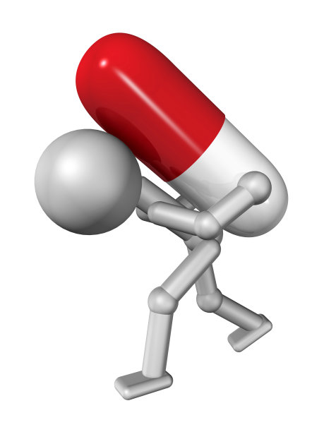 3D人携带一个胶囊图片下载