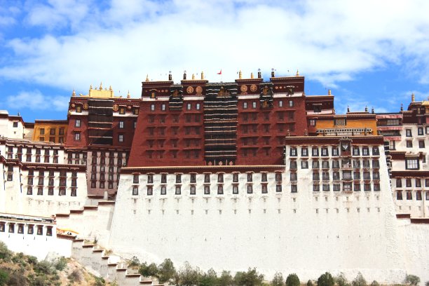 中国西藏的布达拉宫图片下载