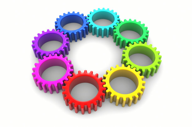 团队合作(齿轮)图片下载