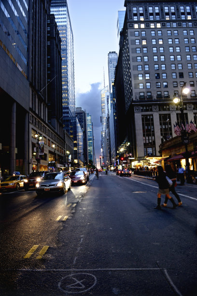 纽约的街头。图片下载