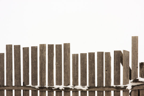 栅栏板栅栏雪花图片下载