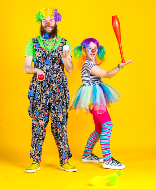 小丑的表演图片下载