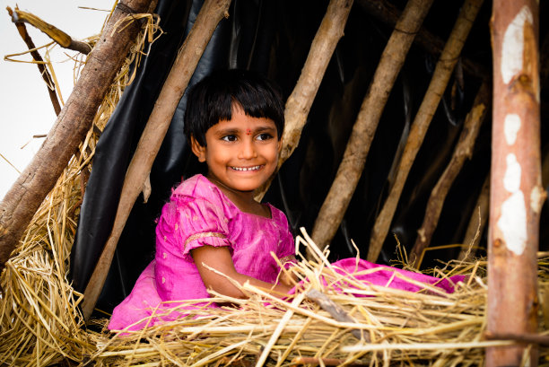 农村的女孩图片下载