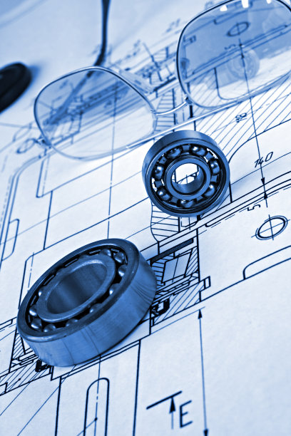 机械图纸和轴承图片下载