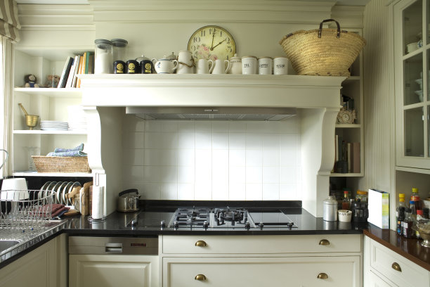 白色的厨房图片下载