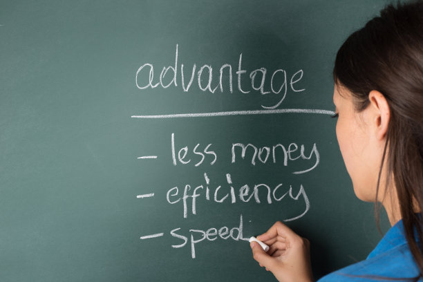 商业女性写作具有竞争优势的商业理念图片下载