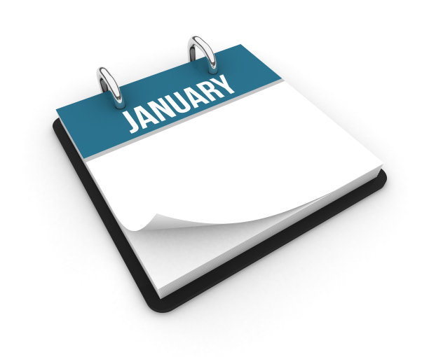 日历——1月图片下载