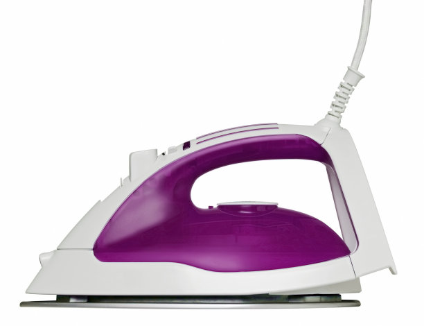 蒸汽熨斗隔离白色图片下载