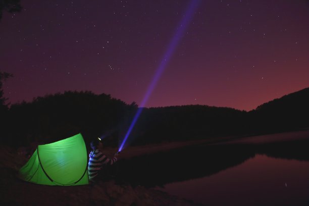 在星空下露营图片下载