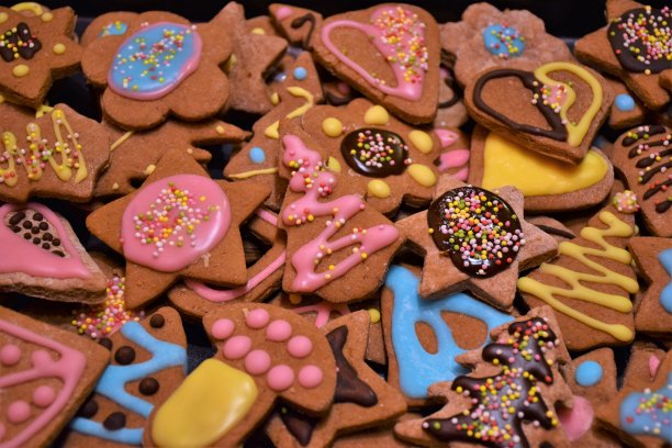 圣诞姜饼图片下载