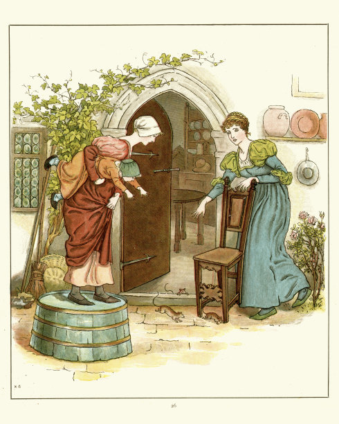 妇女和儿童都怕老鼠图片下载