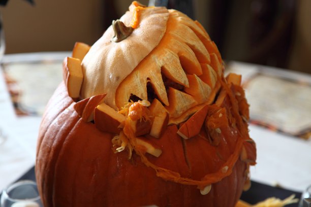 杰克灯”。万圣节。图片下载