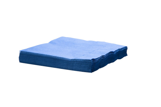 蓝色的餐巾纸图片下载