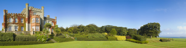 沿海的城堡图片下载